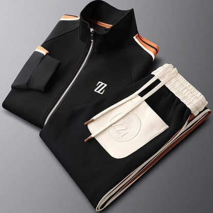 Lior – Modern Zip-Up Tracksuit Set for Men
