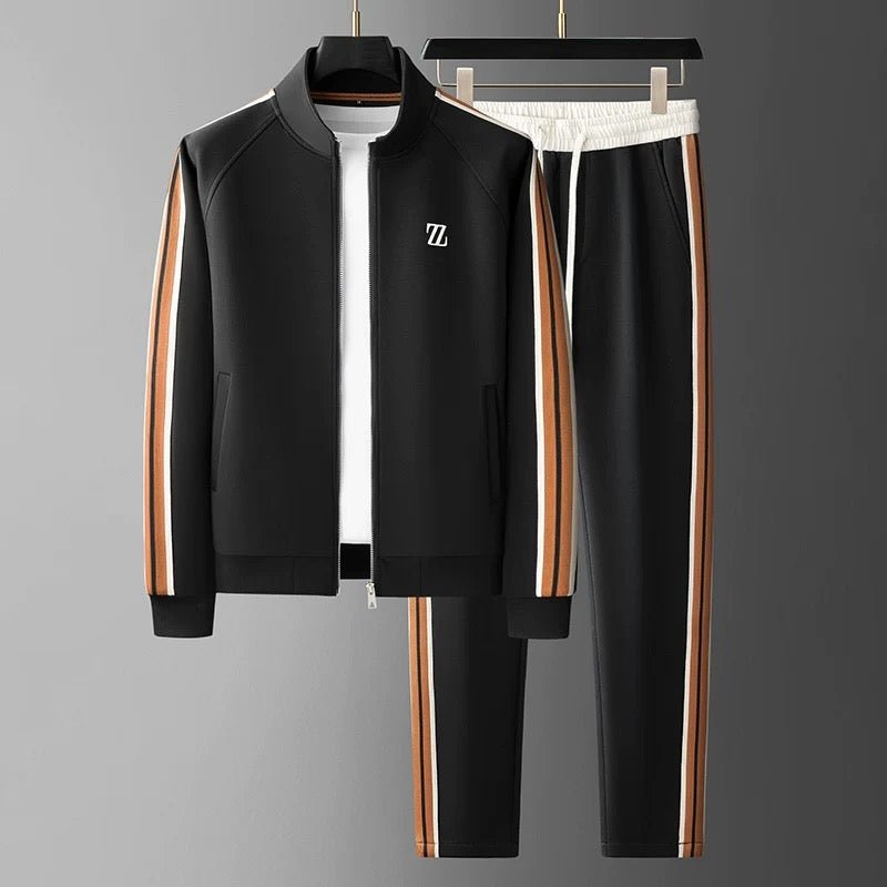 Lior – Modern Zip-Up Tracksuit Set for Men