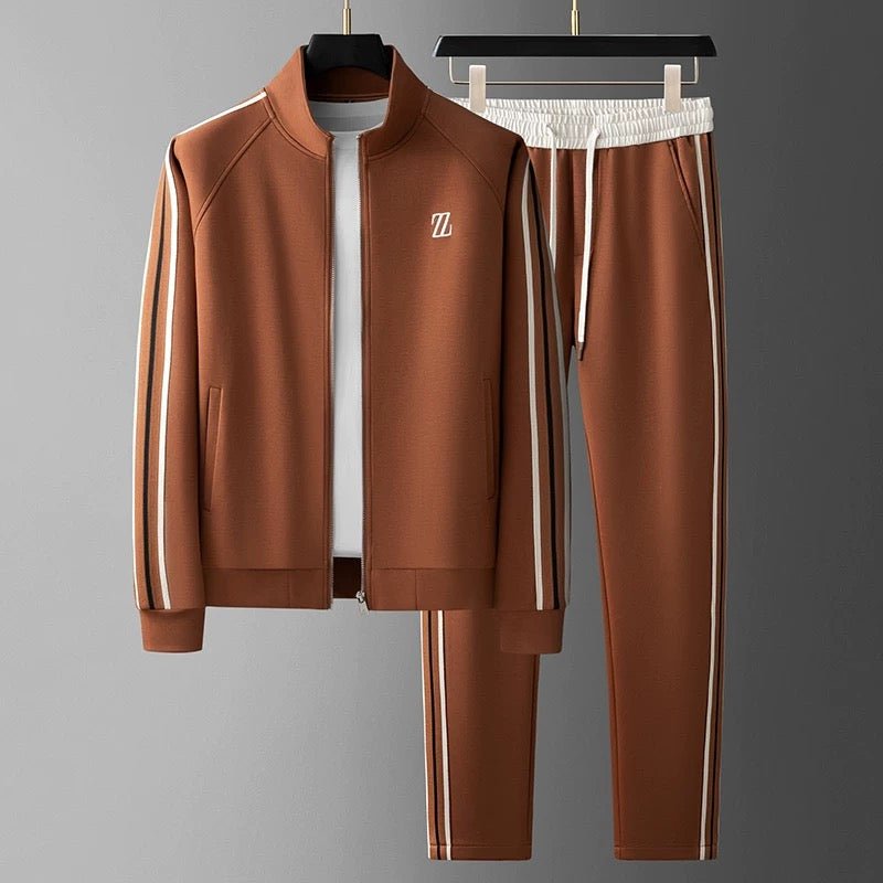 Lior – Modern Zip-Up Tracksuit Set for Men